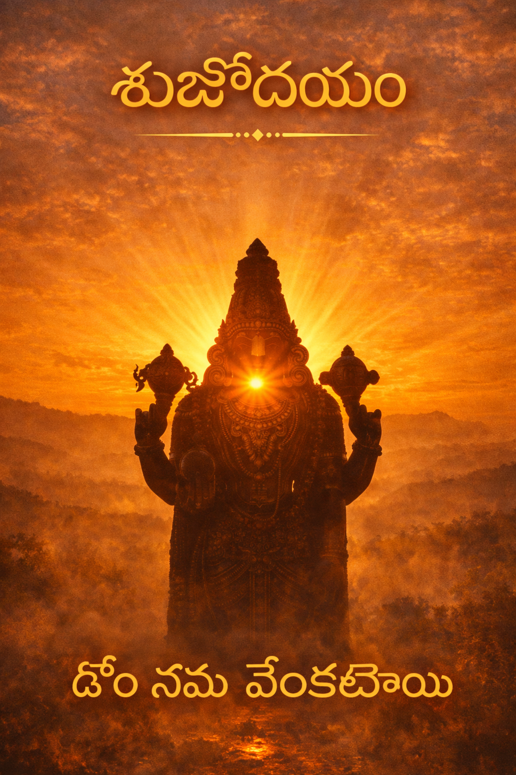 శుభోదయం — Om Namo Venkatesaya Telugu